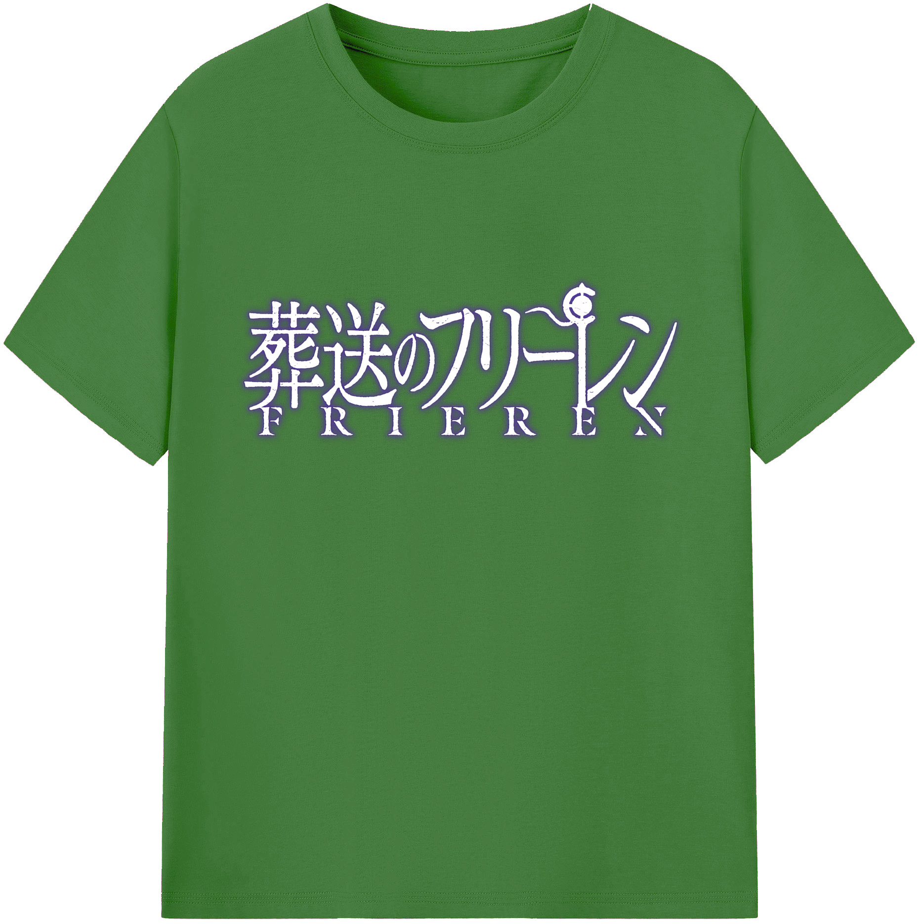（画像用） 葬送のフリーレン Frieren レディースカジュアルプリントTシャツ（綿100％）